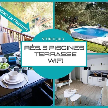 Studio Moderne En Avec 3 Piscines